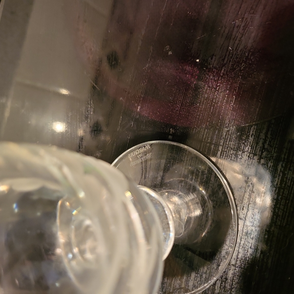 Waterford Vintage Etched Bud Vase 7" - Picture 3 of 6